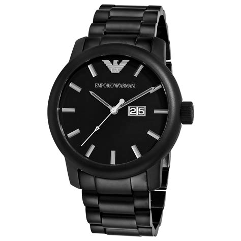 emporio armani black.